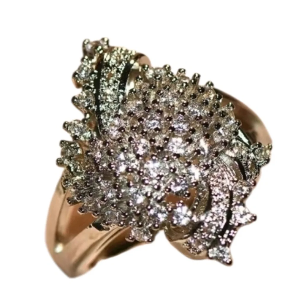 Silver Plated CZ Ring